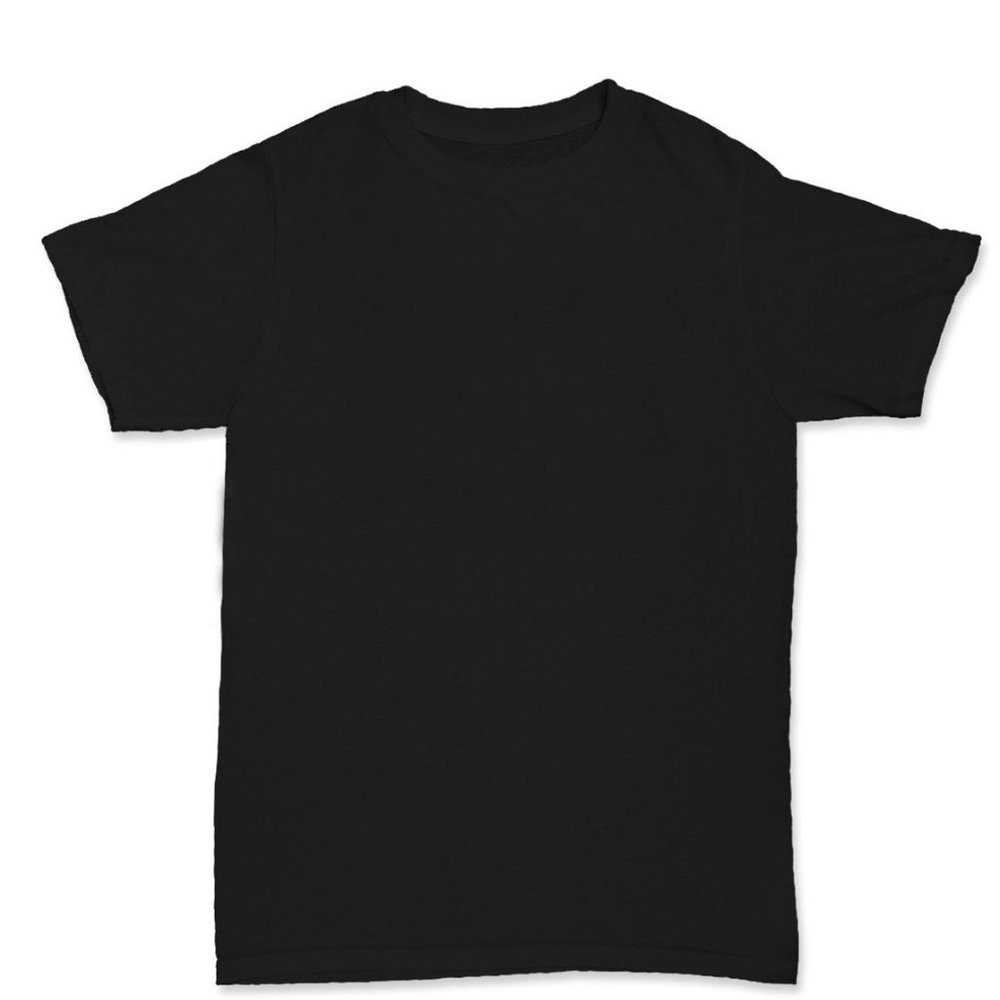 Smart Unisex M Blank Black T-Shirt for Printing Crafting or everyday DIY Project